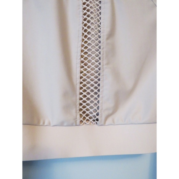 Victoria Sport Victoria Secret Mesh‎ Panel Long Sleeve Cropped Top Medium - Picture 7 of 11